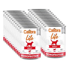 CALIBRA Dog Life Adult Beef with Carrots 24x400g