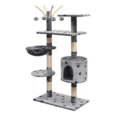 Prolenta Premium draskyklė katėms Bellmead, 96 x 35 x 125 cm, mėlyna, poliesteris: 100 % — 4 nuotrauka