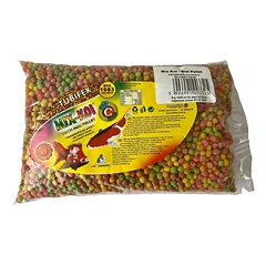 Maistas tvenkinio žuvims KOI MIX mini pellet 1l