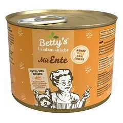 Betty's Landhausküche Dog konservai 6 x 200 g, drėgnas maistas šunims, Pferd und Kartoffel — 5 nuotrauka