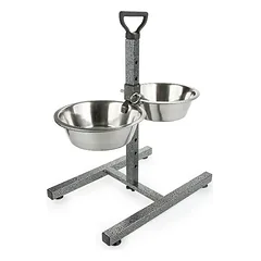 Metaliniai dubenėliai 29cm/4L su reguliuojamu stovu