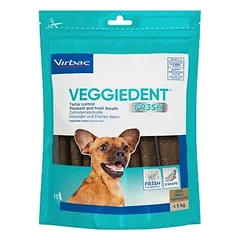 Virbac VeggieDent Fresh skanėstai šunų dantų higienai