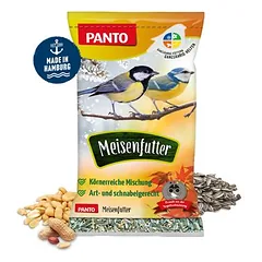 PANTO Meisenfutter – pašaras zylėms su žemės riešutais ir saulėgrąžų sėklomis, 1kg — 2 nuotrauka
