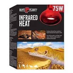 Terariumo šildymo lemputė: „Repti Planet Bulb Infrared HEAT 75W“