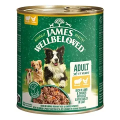 James Wellbeloved Adult Dog Hypoallergenic su ėriena ir vištiena, drėgnas maistas šunims — 2 nuotrauka