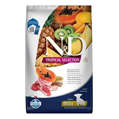 FARMINA N&D TROPICAL SELECTION - DOG Dry Lamb PUPPY MINI 5 kg