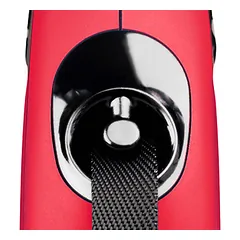 FLEXI New classic L tape automatinis pavadėlis šunims iki 50kg, juosta 5m, raudonas — 3 nuotrauka