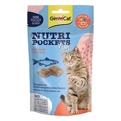 GimCat Nutri Pockets Fish skanėstai katėms — 2 nuotrauka