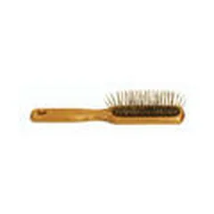 RECTANGULAR BRUSH, STAINLESS STEEL LONG TEETH 20X3,5 CM — 3 nuotrauka