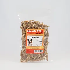 Miracle Dog mažos žuvytės 6 x 250 g, skanėstai šunims