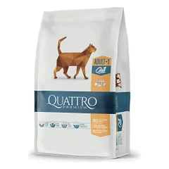 Quattro Extra Poultry su paukštiena sausas kačių pašaras, 1,5 kg