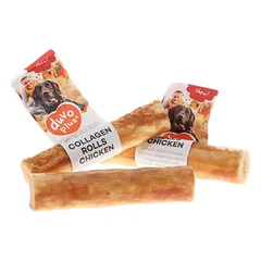 Duvo+ Hundesnack Chew! Collagen Rolls Huhn