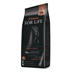 Fitmin for Life Beef Rice sausas maistas šunims