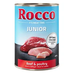 Rocco Junior drėgnas maistas šunims, ekonominė pakuotė 12 x 400 g — 5 nuotrauka