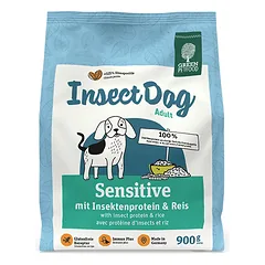 Green Petfood Insect Dog Sensitive sausas pašaras jautriems šunims, 900 g