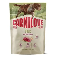 Carnilove True Fresh Dog Duck sausas maistas šunims su šviežia antiena ir be grūdų, 1.5 kg