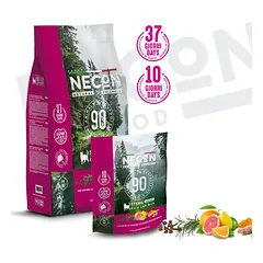 Necon Natural Wellness Adult Cat Steril Low fat sausas pašaras suaugusioms sterilizuotoms katėms su antiena ir ryžiais, mažiau riebus