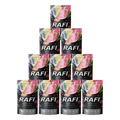 DOLINA NOTECI Rafi su jautienos skrandžiais ir kiaulienos kumpiu 10x500g