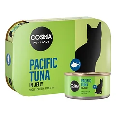 Cosma Original drebučiuose, drėgnas maistas katėms, ekonominė pakuotė 24 x 170 g — 5 nuotrauka