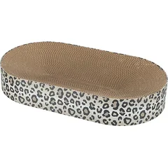 Trixie Leo Scratching Bed kartoninis nagų draskyklė su katžole, 63 × 10 × 35 cm
