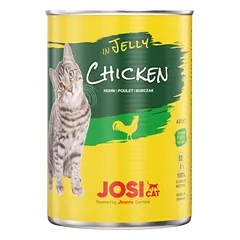 Konservuotas pašaras katėms JOSERA JosiCat Vištiena drebučiuose 400g