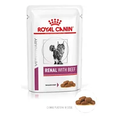 ROYAL CANIN ROYAL CANIN Renal su jautiena 12x85g paketėlis 