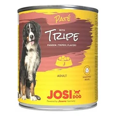 Josera JosiDog paštetas su prieskrandžiais, drėgnas maistas šunims 800 g