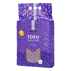 Expertus Tofu kraikas katėms, levandų kvapo, 6l (2,6kg) — 3 nuotrauka