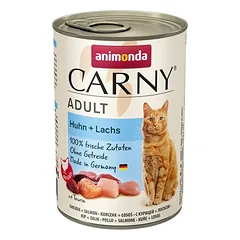 ANIMONDA Carny Adult Vištiena ir lašiša 400g