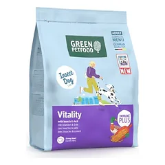 Green Petfood Vitality mit Insekten & Ente