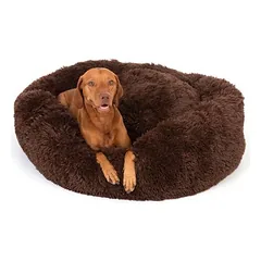 TIAKI minkštas guolis No Stress, rudas, Vidutiniams 11–25 kg — 4 nuotrauka