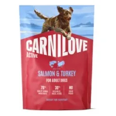 CARNILOVE ACTIVE Dog Salmon & Turkey sausas pašaras šunims 1,5 kg
