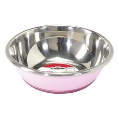 Selecta nerūdijančio plieno dubuo šuniui su guminiu neslystančiu pagrindu, 14.5 cm / 500 ml