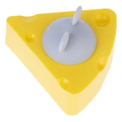 TIAKI žaislas katėms Kačiažolės sūris, L 6,5 x B 6,3 x H 4,6 cm — 2 nuotrauka