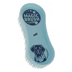 Šunų šepetys, Ocean Blue, minkštas, MagicBrush