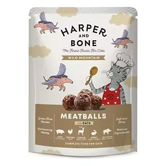 Harper and Bone Wild Mountain konservuotas maistas katėms su žvėriena, 85 g