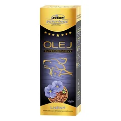 Vitar Veterinae Sėmenų aliejus 1000 ml