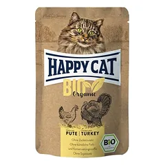 Happy Cat Bio Pouch drėgnas maistas katėms, ekonominė pakuotė 12 x 85 g — 4 nuotrauka