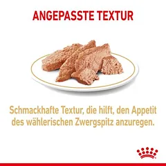 Royal Canin Pomeranian Adult Mousse drėgnas maistas šunims — 4 nuotrauka