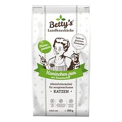 Betty's Landhausküche gryna triušiena, sausas maistas katėms, Gryna triušiena sausas 1 x 300g — 2 nuotrauka