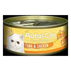 Aatas Cat Tantalizing Tuna & Chicken konservai katėms su tunu ir vištiena 80g — 2 nuotrauka