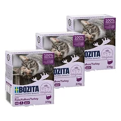 BOZITA Cat Kalakuto gabaliukai drebučiuose 3x370g