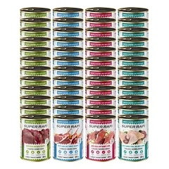 SUPER RAFI Skonių mišinys 48x400 g šlapias maistas šunims