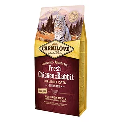 CARNILOVE Fresh Chicken&Rabbit Gourmand for Adult