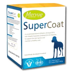 Mervue SuperCoat papildai didelių veislių šunims, 30x15 ml — 2 nuotrauka
