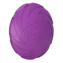Šunų skraidanti lėkštė-dubenėlis, 18 cm, violetinė — 5 nuotrauka