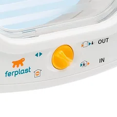 Ferplast durelės šunims ir katėms Swing 9, Katės durelės, baltos — 3 nuotrauka