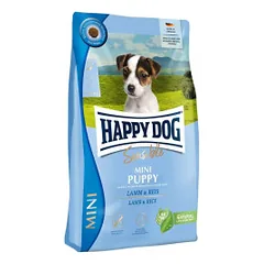Happy Dog Mini Puppy Lamb&Rice pašaras su ėriena ir ryžiais jauniems šuniukams, 4 kg