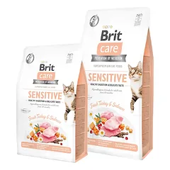 Brit Care Sensitive katėms, sveikam virškinimui, 7 kg