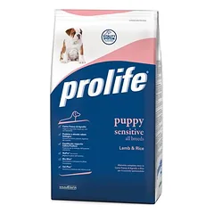Prolife Dog Puppy Sensitive Medium/ Large su ėriena ir ryžiais, sausas maistas šunims — 2 nuotrauka